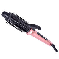Professional Rotating Cable Hair Curling Iron Rotator Hair Brush HC002